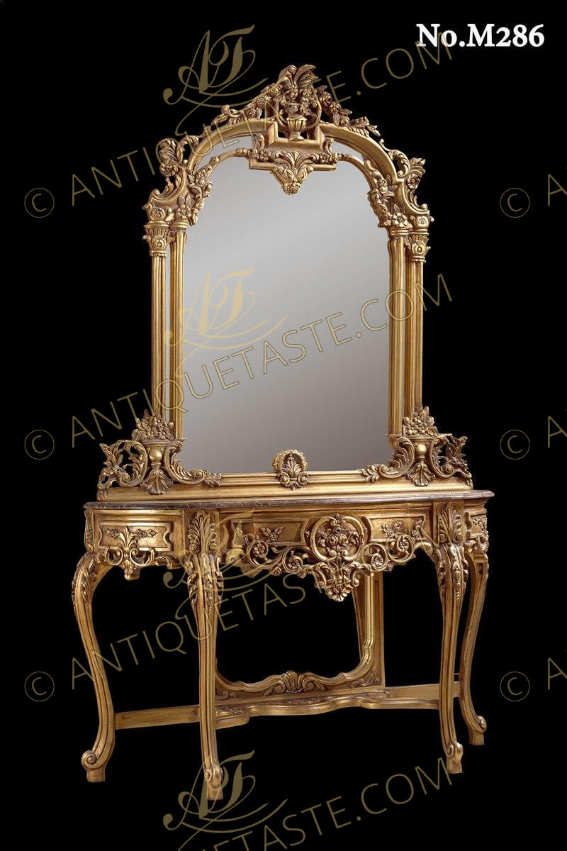 A Louis XIV style suite of giltwood seat furniture, mid-19th